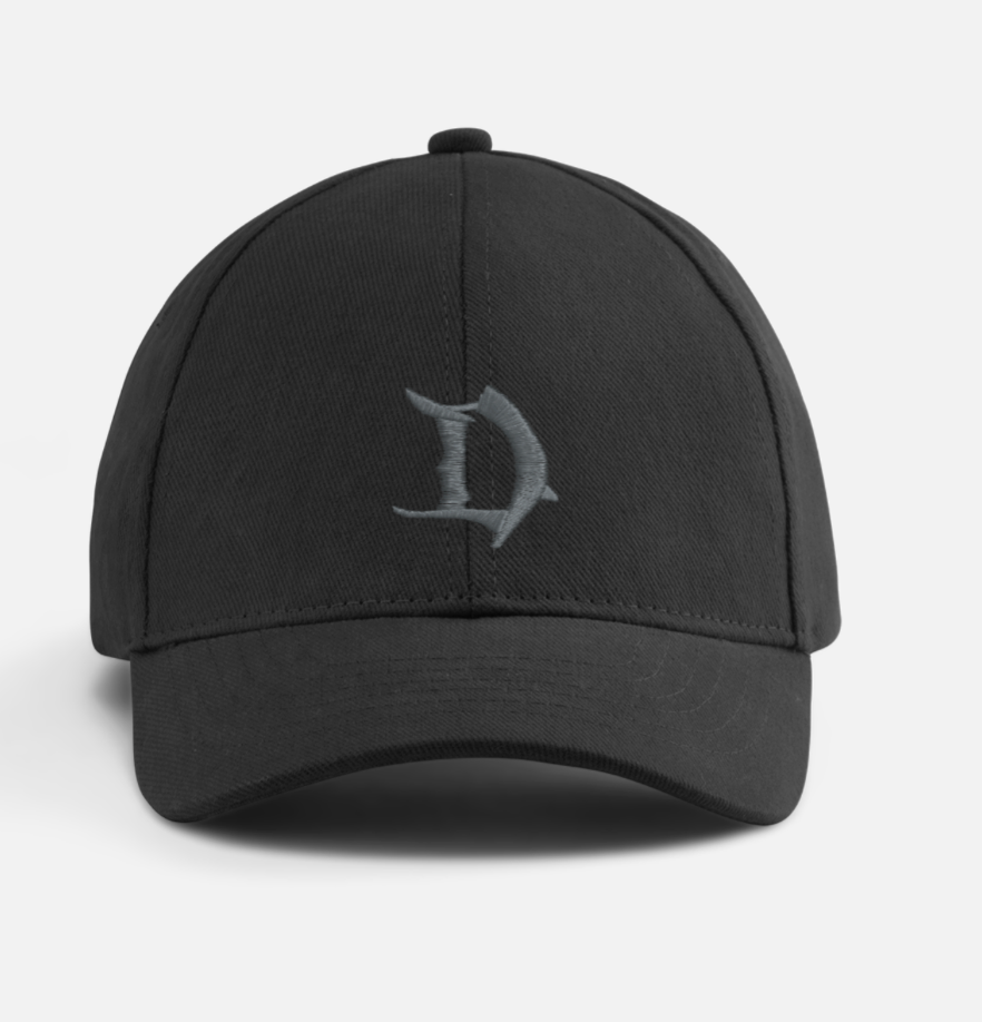 Ink By D Baseball Cap Onyx